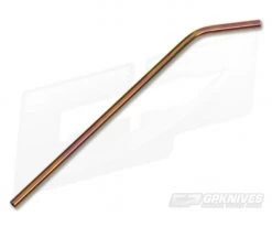 Steven Kelly Titanium Drinking Straw Bent Bronze