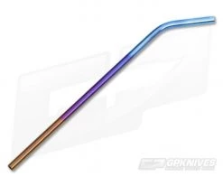 Steven Kelly Titanium Drinking Straw Bent Fade