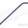 Steve Kelly Titanium Drinking Straw Bent Purple & Bronze Swirl