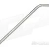 Steven Kelly Titanium Drinking Straw Bent Raw Titanium