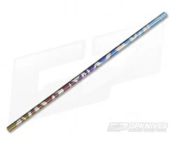 Steven Kelly Titanium Drinking Straw Rainbow CamoAno