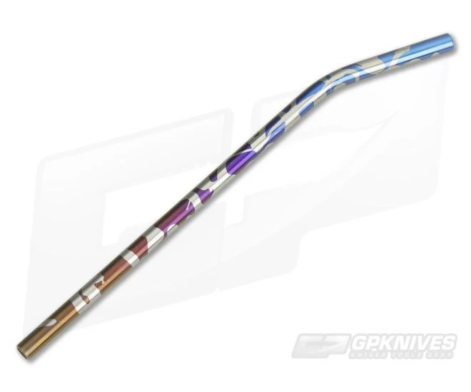 Steven Kelly Titanium Moscow Mule Straw Rainbow CamoAno