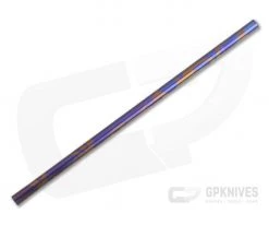 Steve Kelly Titanium Straight Magnum Drinking Straw Purple Bronze Swirl Titanium
